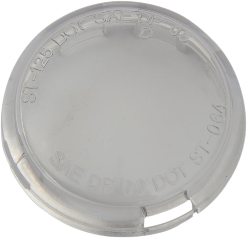 Drag Specialties Replacement Lens Deuce Style Clear Turn Signals Drag Specialties