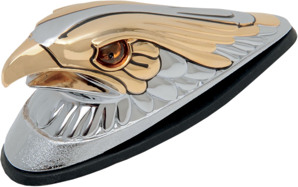 Drag Specialties Lg Gld Eagl Fnd Orn W/Lit ACCESSORY LIGHT GROUP Drag Specialties