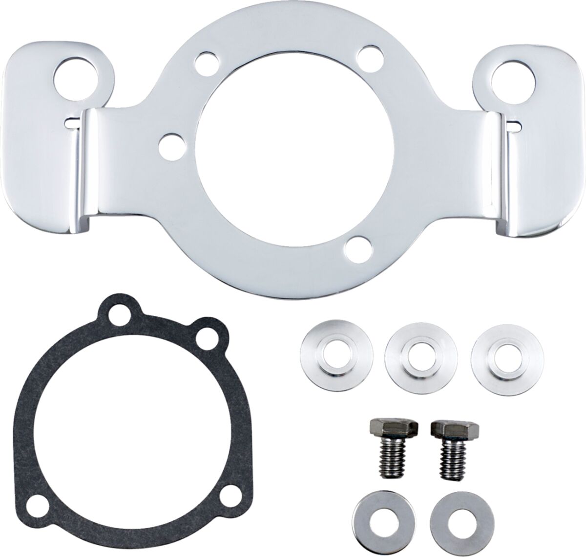 Drag Specialties Air Cleaner Support Bracket Chrome Carburetor Mounts & Parts Drag Specialties