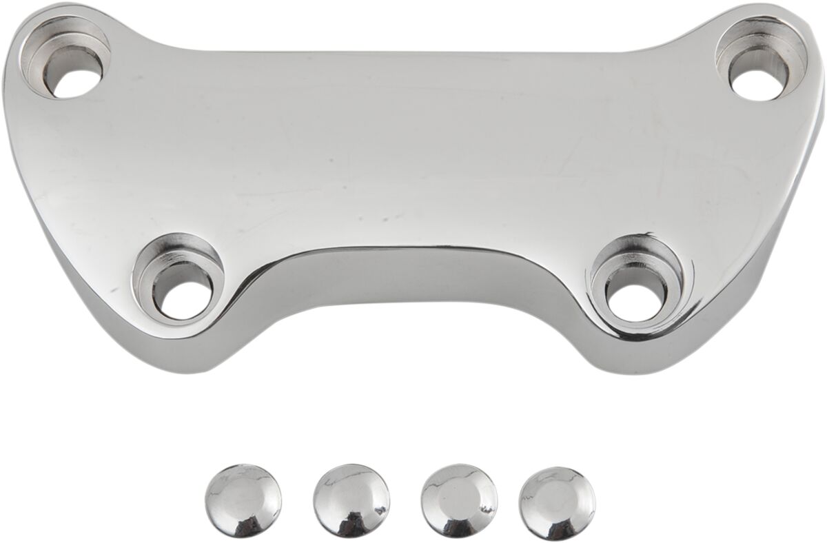 Drag Specialties Chr Hndlbr Clmp 73 17 Xlfx HANDLEBAR CLAMPS + PARTS Drag Specialties