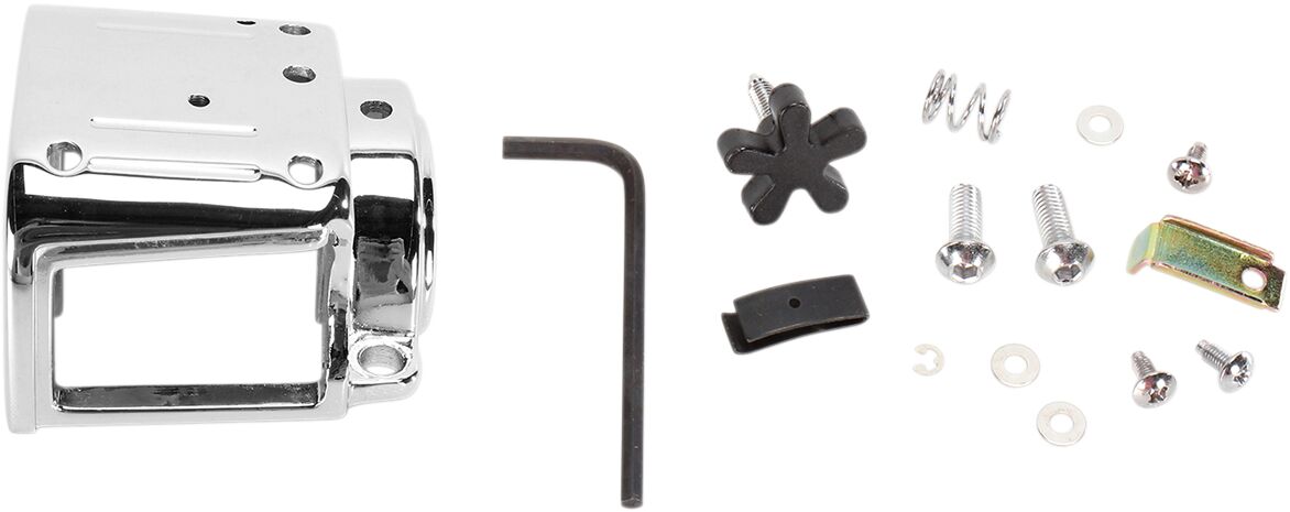 Drag Specialties Switch Housing Bottom Left Chrome Handlebars & Controls Accessories Drag Specialties