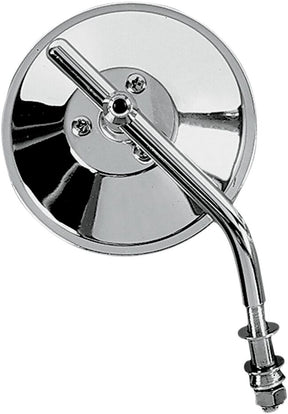 Drag Specialties 4 Round Mirror Adj Stem MIRRORS Drag Specialties