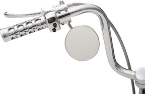 Drag Specialties 4 Round Mirror Adj Stem MIRRORS Drag Specialties
