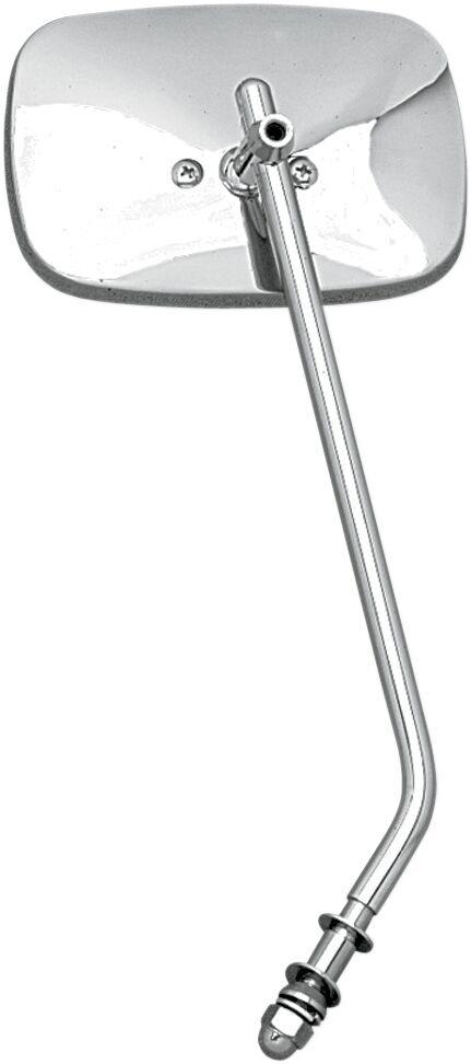 Drag Specialties Mirror Plain W Long Stem MIRRORS Drag Specialties