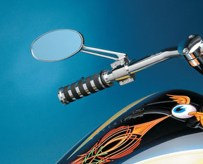Drag Specialties Blue Stealth Ii Mirror MIRRORS Drag Specialties