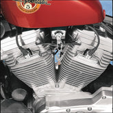 Drag Specialties Headbolt/Spark Plug Cover Chrome Engine Covers Drag Specialties