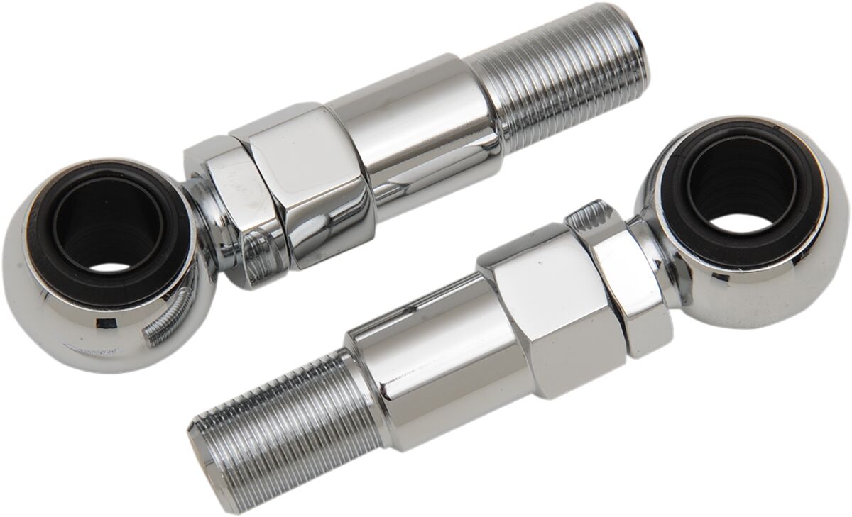 2" Lowering Kit, Chrome - 89-99 Softail Pre Load Adjusters Progressive Suspension Default Title