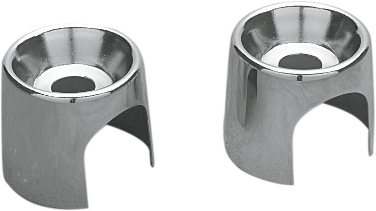 Drag Specialties Shock Top Stud Cover Chrome Shock Dress-Up Parts Drag Specialties