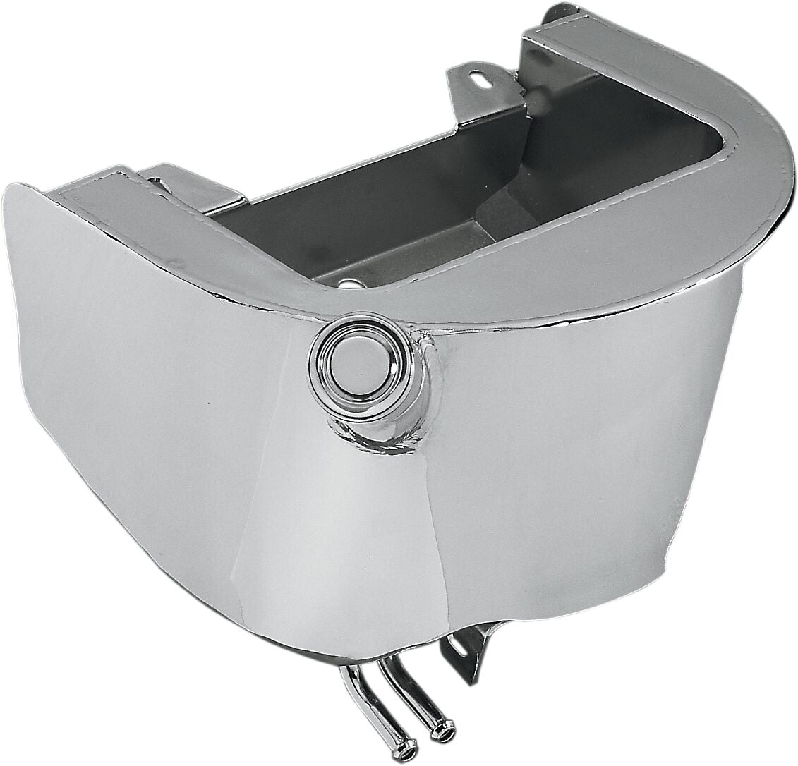 Drag Specialties Oil Tank Winged Chrome Oil Tank Drag Specialties
