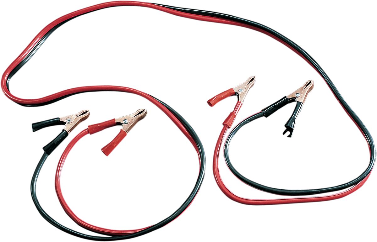 Drag Specialties Motorcycle Jumper Cables 12 Gauge 6' Electrical System Tools Drag Specialties