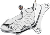 Caliper Four Piston Differential Bore Front Left Chrome Performance Machine (Pm) Default Title