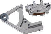 4 Piston Rear Caliper & Bracket, Polished - 87-99 Softail Brake Calipers Performance Machine (Pm) Default Title