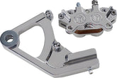 Performance Machine (Pm) 4 Piston Rear Caliper & Bracket, Polished - 87-99 Softail Brake Caliper Kits Performance Machine