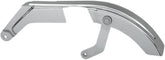 Drag Specialties Rear Upper Belt Guard Chrome Rear Chain-Belt Guards & Parts Drag Specialties