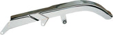 Drag Specialties Rear Upper Belt Guard Chrome Rear Chain-Belt Guards & Parts Drag Specialties