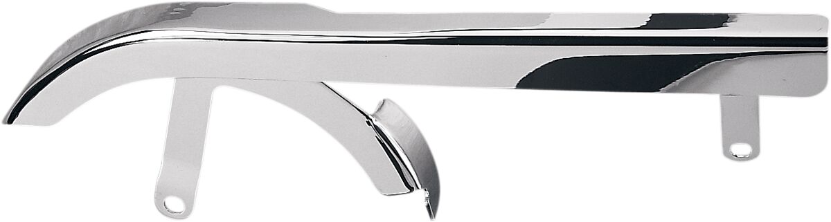 Drag Specialties Rear Upper Belt Guard Chrome Rear Chain-Belt Guards & Parts Drag Specialties