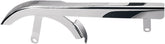 Drag Specialties Rear Upper Belt Guard Chrome Rear Chain-Belt Guards & Parts Drag Specialties