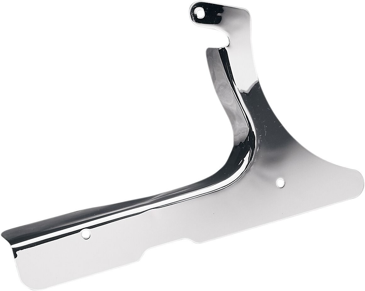 Drag Specialties Rear Lower Belt Guard Chrome Rear Chain-Belt Guards & Parts Drag Specialties