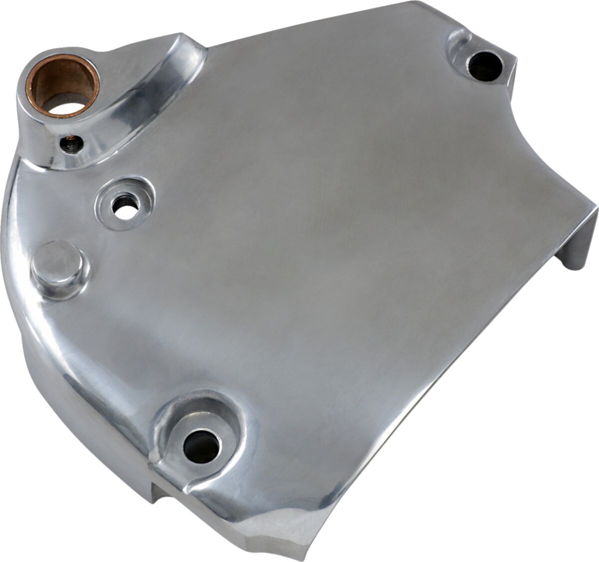 Drag Specialties Sprocket Cover Polished Rear Chain-Belt Guards & Parts Drag Specialties