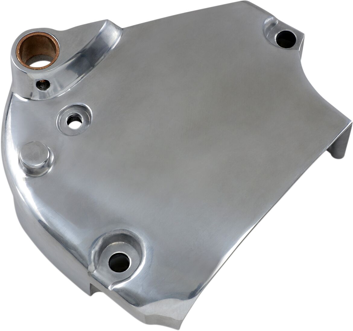 Drag Specialties Sprocket Cover Polished Rear Chain-Belt Guards & Parts Drag Specialties