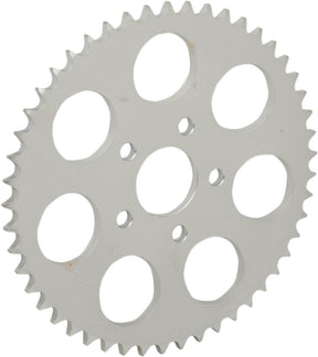 Drag Specialties Rear Chain Sprocket Dished 49 T Steel/Zinc Steel Rear Sprockets Drag Specialties