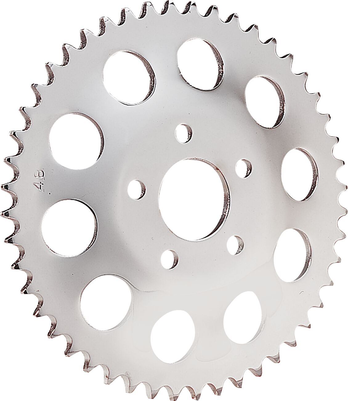 Drag Specialties Rear Chain Sprocket Offset 0.462" 48 T Steel/Chrome Steel Rear Sprockets Drag Specialties