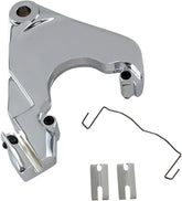 Drag Specialties Rear Caliper Bracket Chrome Brake Caliper Kits Drag Specialties