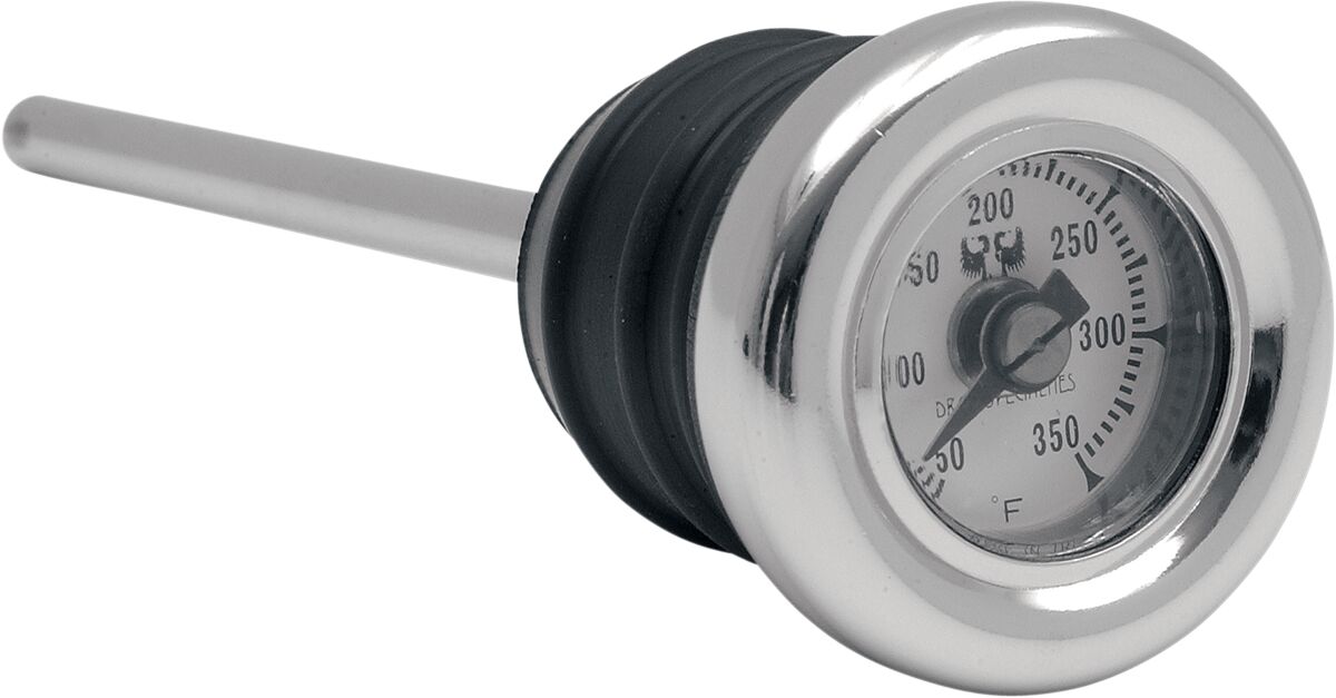 Drag Specialties Oil Plug Temp Gauge Gauge Drag Specialties