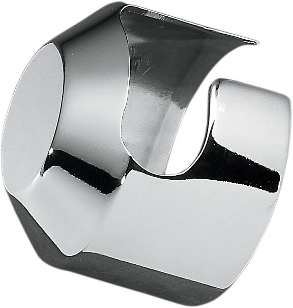 Drag Specialties Solenoid End Cover Chrome Starter Drag Specialties