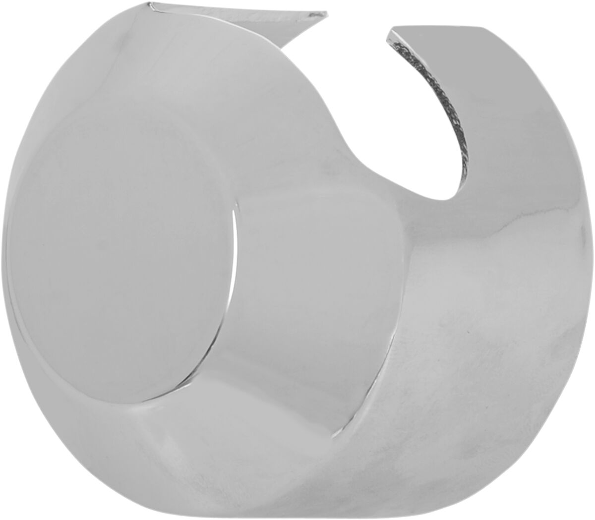 Drag Specialties Solenoid End Cover Chrome Starter Drag Specialties