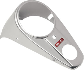 Drag Specialties Slot Dash Cover Chrome Dash Panel Drag Specialties