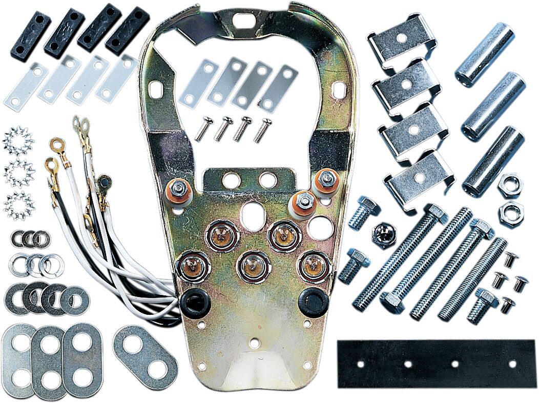Drag Specialties Dash Mounting Base Kit Dash Panel Drag Specialties
