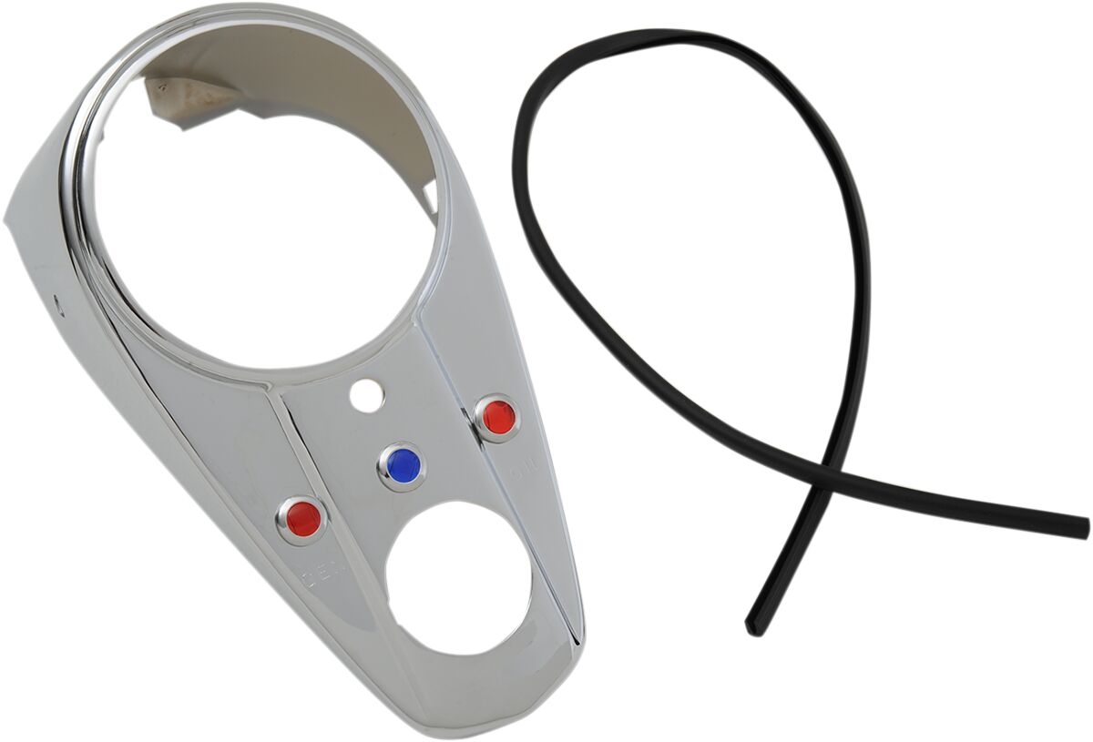 Drag Specialties Three Light Dash Cover Dash Panel Drag Specialties