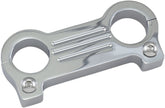 Gauge Mount Adapters 1 1/4", Chrome - Dyna & Sportster Gauge Mount Accutronix