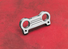 Gauge Mount Adapters 1 1/4", Chrome - Dyna & Sportster Gauge Mount Accutronix