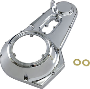 Drag Specialties Outer Primary Cover Chrome Transmission Covers Drag Specialties