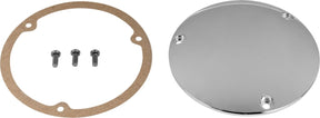 Drag Specialties Derby Cover Chrome 3 Hole Transmission Covers Drag Specialties