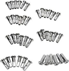 Drag Specialties Chr Std Length Spk Nipple WHEEL SPOKES + NIPPLES Drag Specialties