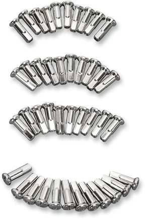 Drag Specialties Chr Std Length Spk Nipple WHEEL SPOKES + NIPPLES Drag Specialties