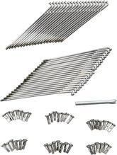 Drag Specialties 8.125 Spoke Excel Rim WHEEL SPOKES + NIPPLES Drag Specialties