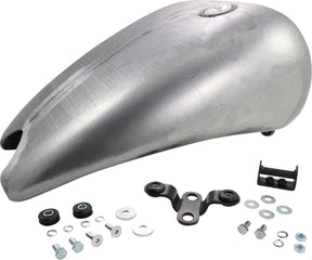 Drag Specialties One Piece Extended Gas Tank W/ Single Screw In Cap Gas Tank Drag Specialties