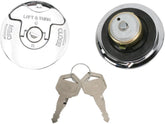 Drag Specialties Lock Gas Caps Vent N/Vent Gas Cap Drag Specialties