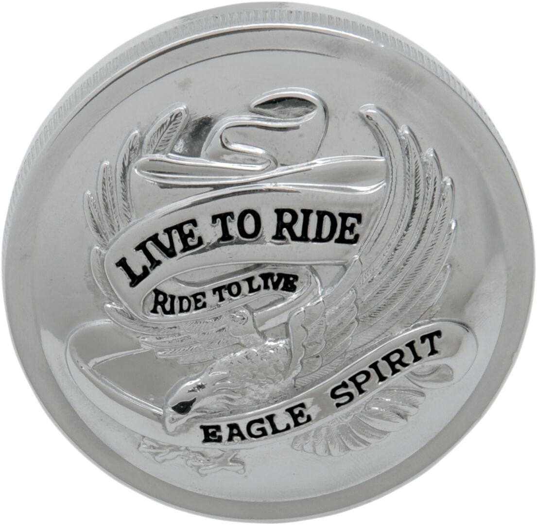 Drag Specialties Sm Chr L T Rd N Vntd G Cp Gas Cap Drag Specialties