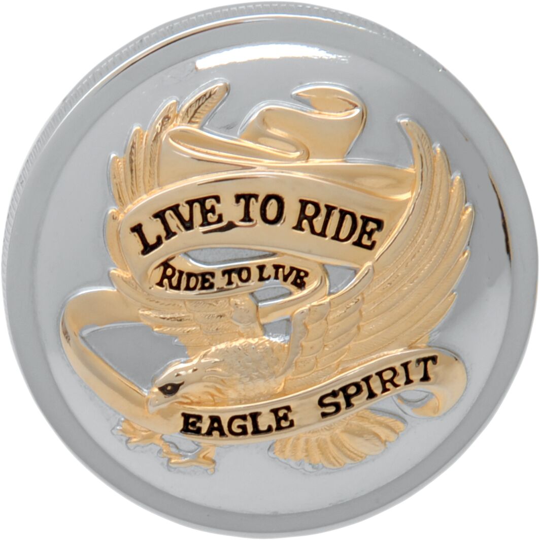Drag Specialties Sm Gld L T Rd N Vntd G Cp Gas Cap Drag Specialties