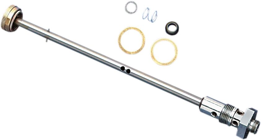 Drag Specialties Shut Off Gas Valve Rod Chrome Gas Tank Mounting Components Drag Specialties