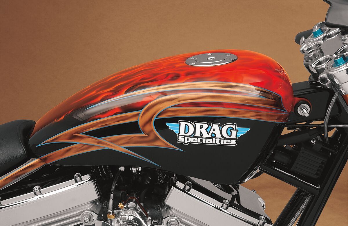 Drag Specialties 3.3 Aero Cap Tank 82 94 Xl Gas Tank Cover Drag Specialties
