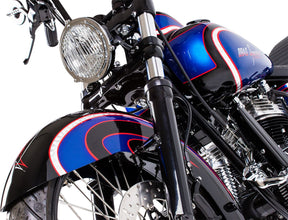 Drag Specialties Fat Bob Gas Tank 3.5 Gallon Gas Tank Drag Specialties