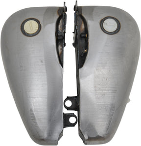 Drag Specialties Fat Bob Flat Side Gas Tank 6 Gallon Gas Tank Drag Specialties