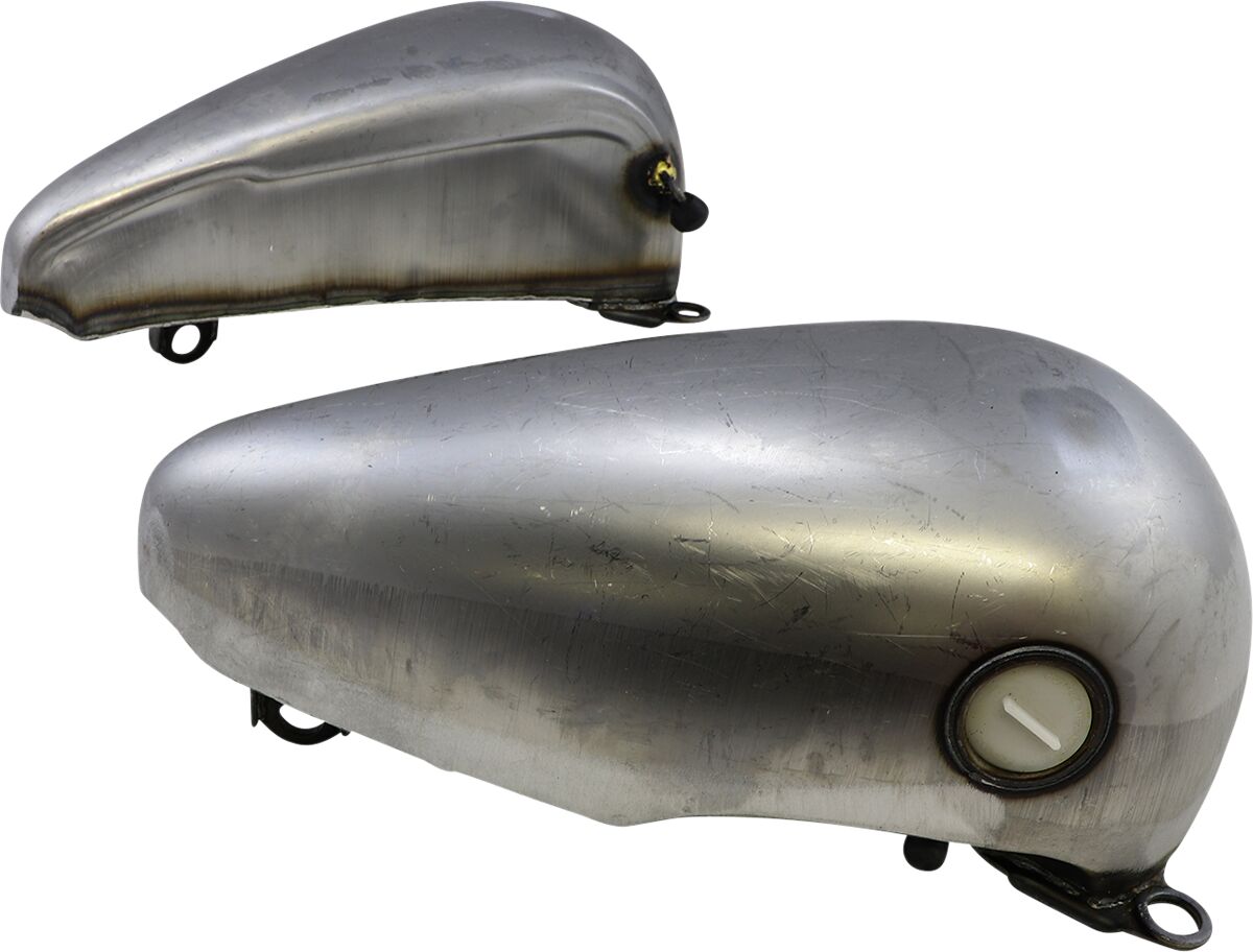 Drag Specialties Fat Bob Flat Side Gas Tank 3.5 Gallon Gas Tank Drag Specialties