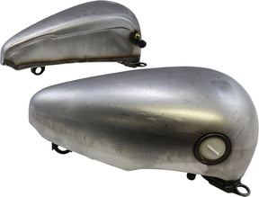 Drag Specialties Fat Bob Flat Side Gas Tank 3.5 Gallon Gas Tank Drag Specialties